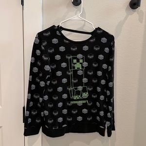 VGUC Girls Jinx Brand MINECRAFT Size 14 16 XL X-Large Sweater Teen Tween